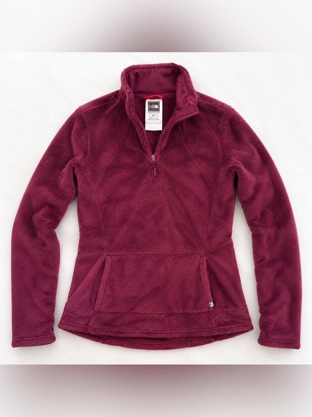 The North Face Osito Fleece Pullover Berry Wine Small